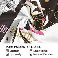 Gambar Pink Hanging Tapestry Black and White Wall Blanket Art(40 x 60 inch) dari Home and Kitchen USA undefined 4 Tokopedia