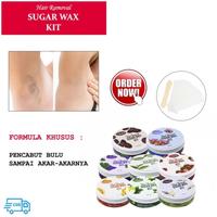 Gambar Sugar Wax Waxing Kit Penghilang Bulu Rambut,Ketiak, Kaki, Tangan - 75GR dari beau pamore undefined 1 Tokopedia