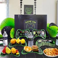 Gambar 40Pcs 11 Inches Game Controller Birthday Party Plates - Video Game dari Home and Kitchen USA undefined 3 Tokopedia