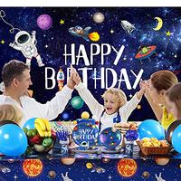 Gambar 150Pieces Outer Space Party Supplies Galaxy Birthday Party Decorations dari Home and Kitchen USA undefined 3 Tokopedia