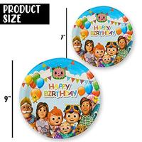 Gambar 20PCS Plates 7'9' Birthday Decorations Party Plates for Party Supplies dari Home and Kitchen USA undefined 1 Tokopedia