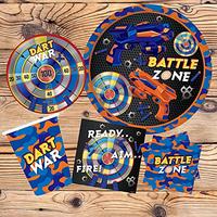 Gambar Serves 30 Complete Dart War Party Supplies Includes Plates,Napkins dari Home and Kitchen USA undefined 5 Tokopedia