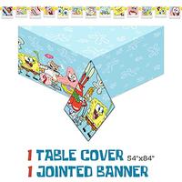 Gambar SpongeBob Party Supplies | SpongeBob Party Decorations | Serves 16 dari Home and Kitchen USA undefined 5 Tokopedia