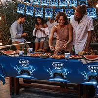Gambar Video Game Party Supplies Kit Serve 25Includes Dinner Plates dari Home and Kitchen USA undefined 1 Tokopedia