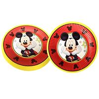 Gambar Red Mickey Mouse Birthday Party Supplies, 20 Plates and 20 Napkins dari Home and Kitchen USA undefined 4 Tokopedia