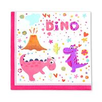 Gambar HAPYCITY 144pack Pink Dinosaur Birthday Party Supplies for Girls dari Home and Kitchen USA undefined 1 Tokopedia