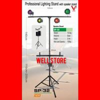 Gambar Tiang Tripod Lampu Lighting / Stand Parled Bisa Katrol VPK SP-32 dari BWELL STAGE LIGHTING undefined 1 Tokopedia