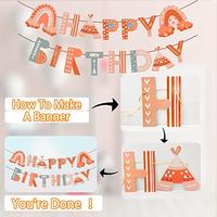 Gambar Boho Rainbow Birthday Party Supplies,163Boho Rainbow Party Decorations dari Home and Kitchen USA undefined 3 Tokopedia