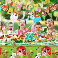 Gambar 171 Piece Barnyard Farm Animals Theme Party Supplies, Farm Barn dari Home and Kitchen USA undefined 5 Tokopedia