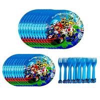 Gambar Mario Bros Birthday Party Supplies, Birthday Decoration Include 16PCS dari Home and Kitchen USA undefined 4 Tokopedia