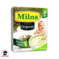 Gambar [Dijual] Milna Bubur Bayi Organic 6 Bulan Plus Kacang Hijau 120 G dari ABADI JAYA 1 undefined 1 Tokopedia
