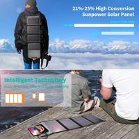 Gambar Panel Tenaga Surya Lipat Pengisi Daya Solar Power Charger 4 Panel 22W dari markasfashion11 undefined 1 Tokopedia