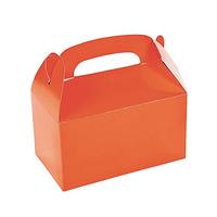 Gambar Orange Treat Favor Boxes - Set of 12 - Halloween and Party Supplies dari Home and Kitchen USA undefined 1 Tokopedia