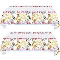 Gambar Fenghu 2 Pack Two Wild Tablecloth, Two Wild Birthday Party Supplies dari Home and Kitchen USA undefined 3 Tokopedia