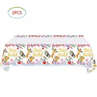 Gambar Fenghu 2 Pack Two Wild Tablecloth, Two Wild Birthday Party Supplies dari Home and Kitchen USA undefined 4 Tokopedia