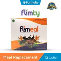 Gambar Flimeal Meal Replacement rasa Coklat by Flimty Box isi 12 sachet dari Farmaku undefined 1 Tokopedia