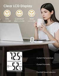 Gambar hoyiours Digital Hygrometer Indoor Thermometer Room Hygrometer dari Home and Kitchen USA undefined 5 Tokopedia