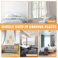Gambar 2 Pieces Gold Curtain Holdbacks Self Adhesive Drapery Curtain dari Home and Kitchen USA undefined 4 Tokopedia