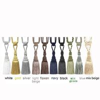 Gambar BEL AVENIR 2 Pack Curtain Tiebacks Tassel Drapery Tie-Backs(Gold) dari Home and Kitchen USA undefined 2 Tokopedia