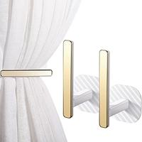 Gambar 2 Pieces Gold Curtain Holdbacks Self Adhesive Drapery Curtain dari Home and Kitchen USA undefined 2 Tokopedia