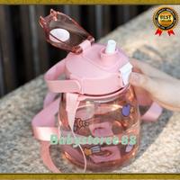 Gambar BOTOL MINUM VIRAL 1.3 LITER TRANSPARAN / BOTOL MINUM VIRAL STICKER dari baby storee 88 undefined 2 Tokopedia