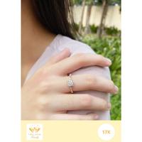 Gambar Cincin Emas 750 berat 1 - 4 gram an Berkualitas dari Aakarasha Beatrice undefined 1 Tokopedia