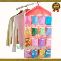 Gambar Gantungan Tempat Pakaian Celana Dalam / Pouch Rak Gantung Kaos Kaki dari baby storee 88 undefined 5 Tokopedia