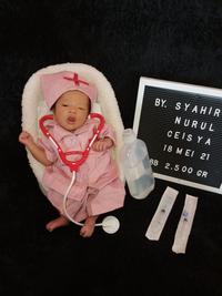 Gambar Seragam Tentara Anak Couple Baju Perawat Anak Perempuan - 0bln-1thn, Perawat Putih dari Babysta undefined 4 Tokopedia