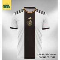 Gambar JERSEY TIMNAS JERMAN TERBARU PIALA DUNIA QATAR HOMEAWAY 2022 KAOS dari Pushtower undefined 1 Tokopedia
