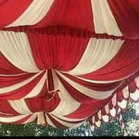 Gambar Cuci Gudang - TERLARISSS !!! PLAFON BALON DEKORASI PLAFON TENDA PLAFON - Gold putih dari Pingkan Partty undefined 2 Tokopedia