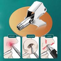 Gambar Alat Cukur Bulu Hidung Manual Pencukur Bulu Hidung Stainless Steel - Silver dari Primajaya Official undefined 4 Tokopedia