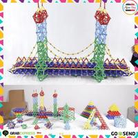 Gambar NQ163 Mainan Rakit Kreasi Magnetik Building Set - Mix Color dari Suhaimi07 undefined 5 Tokopedia
