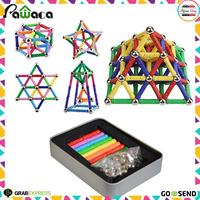 Gambar NQ163 Mainan Rakit Kreasi Magnetik Building Set - Mix Color dari Suhaimi07 undefined 1 Tokopedia