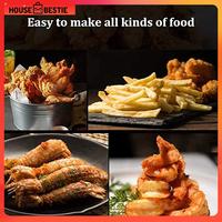 Gambar Panci Penggorengan Termometer Stainless Steel Deep Fryer Pot Goreng - 24.8 cm dari House Bestie undefined 3 Tokopedia