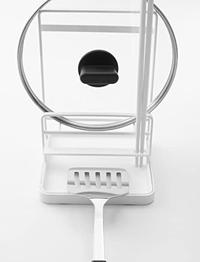 Gambar YAMAZAKI home 4772 Cooking Tool and Lid Station-Kitchen dari Home and Kitchen USA undefined 4 Tokopedia