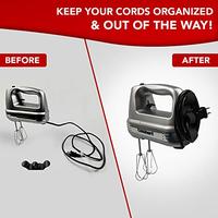 Gambar CordSmart Cord Organizer 6 PC Value for small appliances dari Home and Kitchen USA undefined 4 Tokopedia