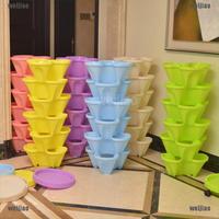 Gambar Discount Weijiao Strawberry Planter Pot Stackable Tower Garden dari sarungj undefined 1 Tokopedia