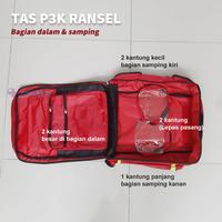 Gambar Ransel P3K Darurat Bencana, emergency kit bag, tas p3k merah tas dari Hidup Sehat1 undefined 2 Tokopedia