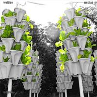 Gambar Discount Weijiao Strawberry Planter Pot Stackable Tower Garden dari sarungj undefined 4 Tokopedia