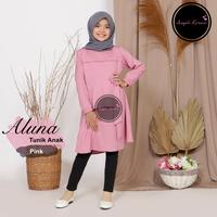 Gambar Aluna Tunik Anak 5 tahun Baju Muslim Perempuan Atasan Rok Panjang dari Hijab Anak Aisyahkirana undefined 3 Tokopedia
