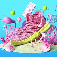Gambar JUALAN SEPATU NIKE KYRIE 5 SPONGEBOB PATRICK STAR MASCULINO Diskon dari yalina, toko undefined 1 Tokopedia