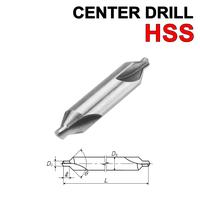 Gambar Center Drill 3x60 HSS Bor Center 3 Centering Bubut 3 mm Mata Bor 3 dari inpertek Technology undefined 1 Tokopedia