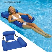 Gambar strongaroetrtr Swimming Inflatable BedHammockWater Lounge Chair Floati dari JS94 undefined 4 Tokopedia