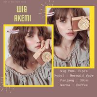 Gambar Wig Akemihair Pony Tipis Mermaid Wave Pendek 30cm Wig Poni Rambut dari Fathiyah toko. undefined 4 Tokopedia