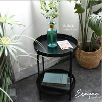 Gambar Rumia Coffee Table / Side Tray Table / Meja Samping Ruang Tamu Nordic dari Eraque undefined 3 Tokopedia