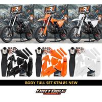 Gambar Jual BODY SET BEBEK MODIF GTX KTM 85 NEW HITAM ORANGE PUTIH Murah dari CV tahira undefined 1 Tokopedia