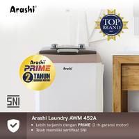 Gambar Arashi Laundry AWM 452A Mesin Cuci Mini 1 Tabung 4.5 KG AWM452A - 1 Tabung 452A dari Sajun Electronic Tangerang undefined 4 Tokopedia