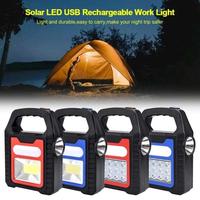 Gambar Senter Camping Lampu LED Solar Power Rechargeable COB - Biru dari Autonet undefined 3 Tokopedia