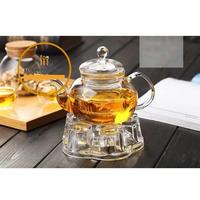Gambar Tea Pot Teko Teh Kaca Saringan Glass Maker Kopi Teapot Infuser 400 ml - 400 ml dari Moncloud Shop undefined 4 Tokopedia