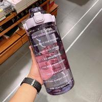 Gambar BZ814 2L Sports Water Bottle With Straw Transparent High ValueCold Wat dari kelontong_54 undefined 1 Tokopedia